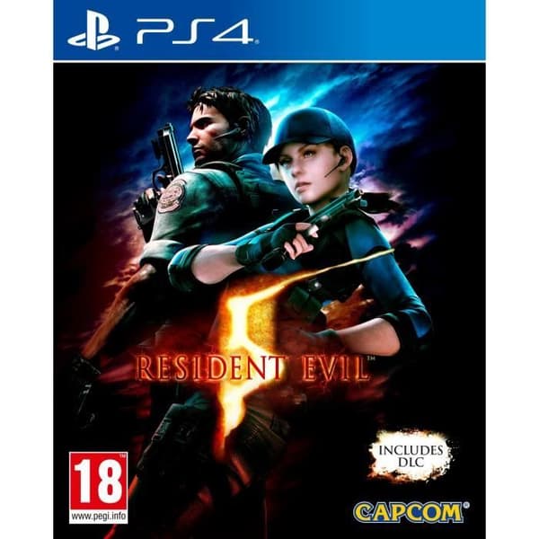 Videopeli - Capcom - Resident Evil 5 Remastered - PS4 - 1-2 pelaajaa - Toiminta