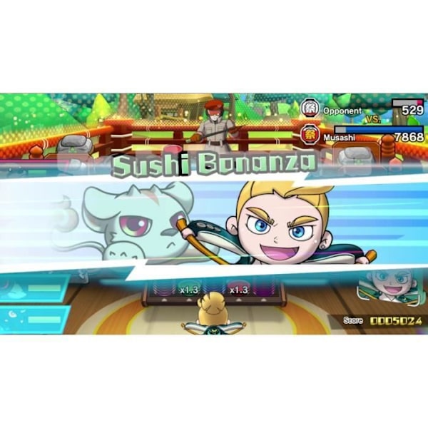 Sushi Striker: The Way of Sushido • Nintendo Switch -peli Vit