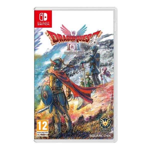 Videospil RPG - Square Enix - Dragon Quest I & II HD-2D Remake - Nintendo Switch - Erdrick trilogi - Rollespil
