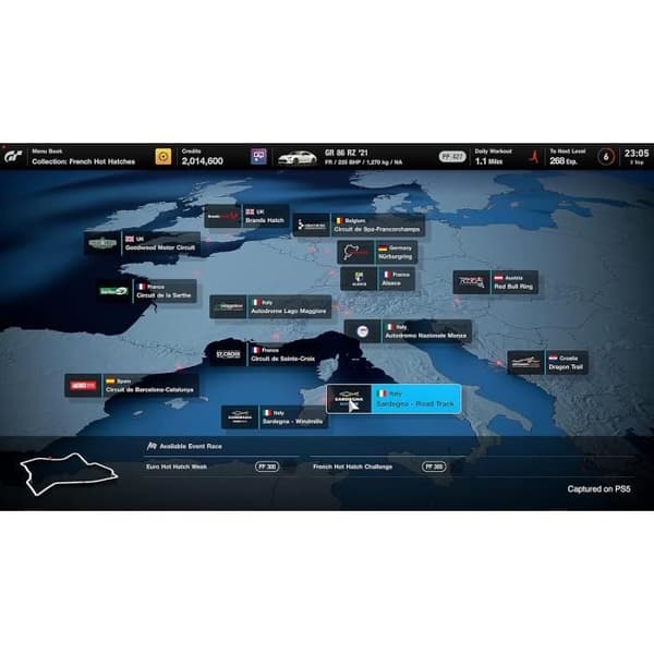 Videopeli - GENERIC - Gran Turismo 7 - PS5 - Kilpailu - Blu-Ray - PEGI 3+