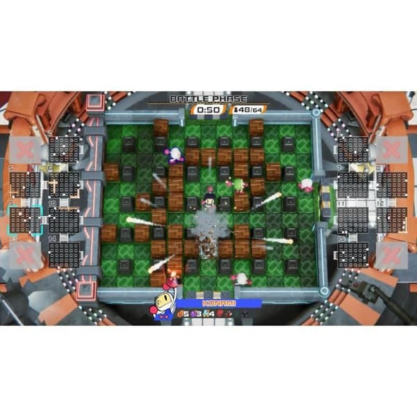 Super Bomberman R2 - Nintendo Switch-spil Blå