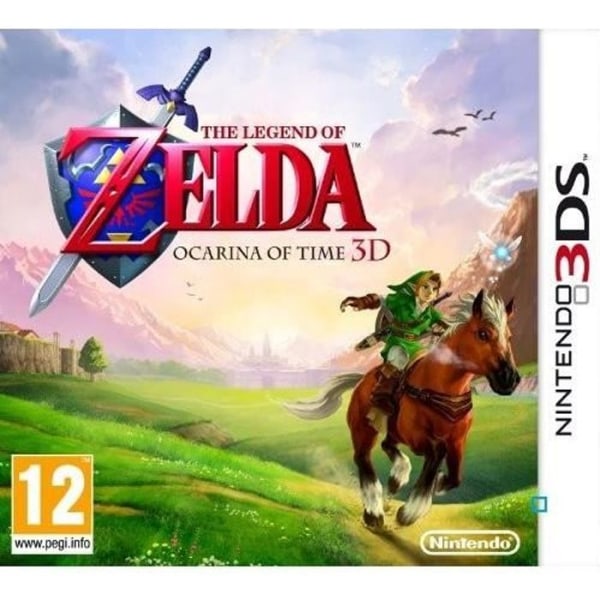 Zelda Ocarina Of Time 3DS-spel