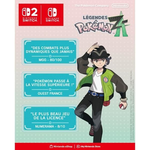 Pokémon Légender: Z-A • Nintendo Switch Spil