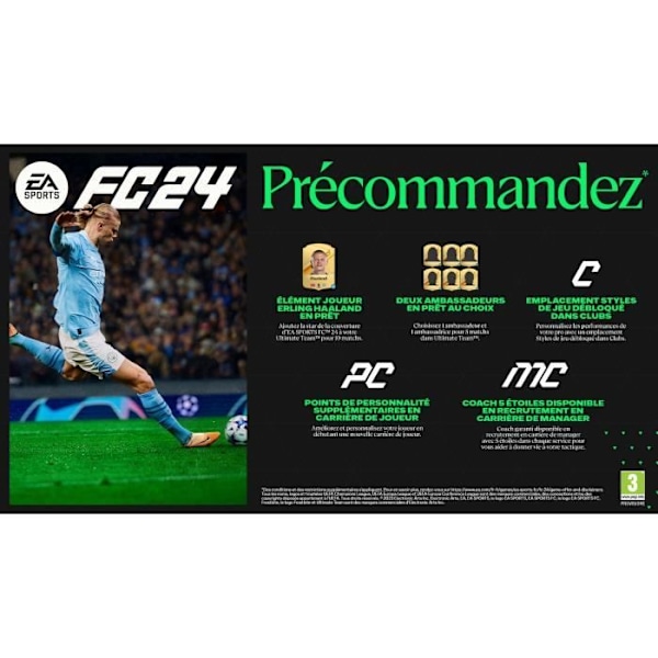 EA SPORTS FC 24 - Standard Edition - Xbox Series X / Xbox One-spel Flerfärgad