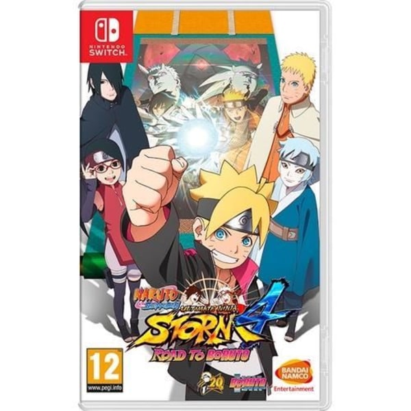 Nintendo Switch Game - NARUTO SHIPPUDEN ULTIMATE NINJA STORM 4: ROAD TO BORUTO - Toiminta - 12+ Vit