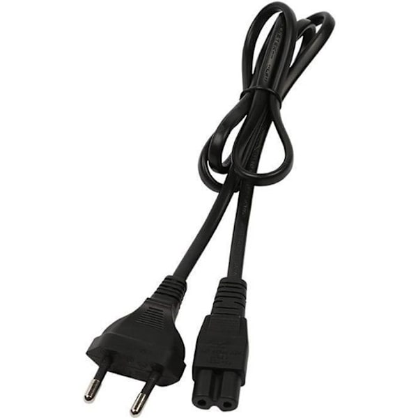 Universal strømkabel i 8 til PS4 PS3 Slim PS2 1 meter