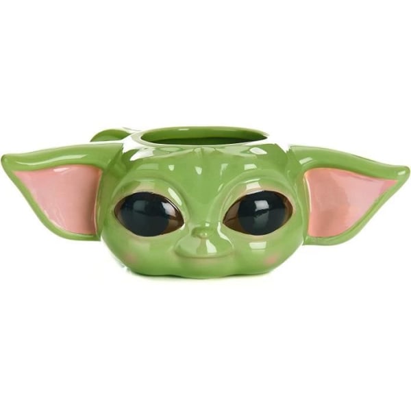 Paladone - Baby Yoda The Mandalorian-mugg - officiellt licensierad Star Wars