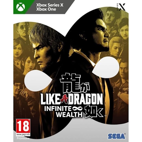 'Like A Dragon Infinite Wealth - Spil til Xbox Series X og Xbox One'