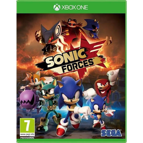 Videopeli - SEGA - Sonic Forces - Xbox One - Seikkailu - PEGI 7+