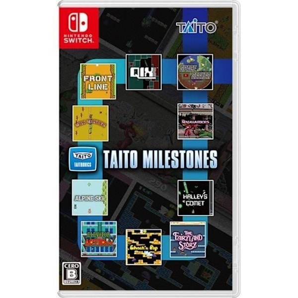 Videospil - MILESTONE - TAITO MILESTONES - 10 Klassikere - Til Børn - Sort Farve