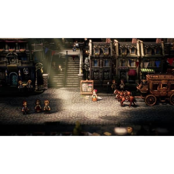 Octopath Traveler II PS5-peli Vit