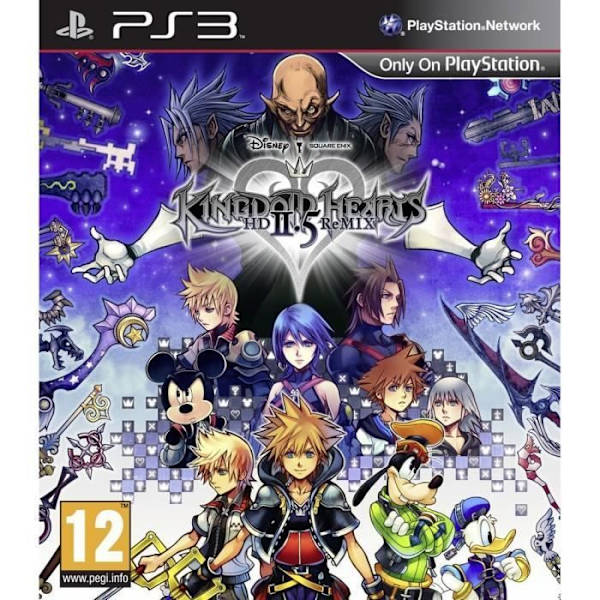 Videopeli - Kingdom Hearts HD 2.5 ReMix - Playstation 3 - Toiminta - Square Enix
