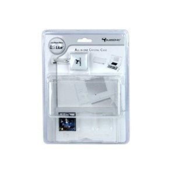 SPIL & STYLUS CRYSTAL CASE/ TILBEHØR DS & DS LI vit, svart, grå, rosa