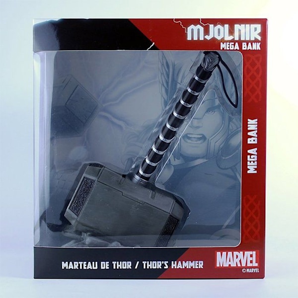 Buste sparegris - SEMIC - Mjölnir - 28 cm - Blandet - Voksen Färg