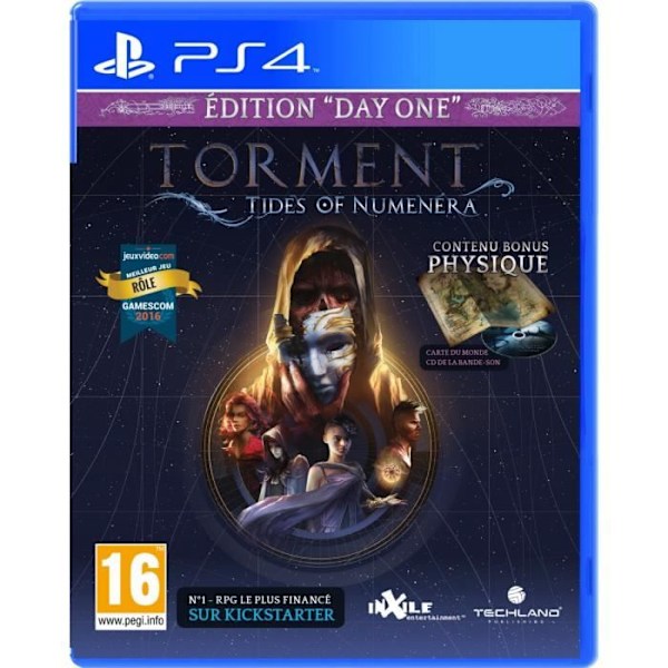 Torment: Tides of Numenera Day One Edition PS4-spel Vit