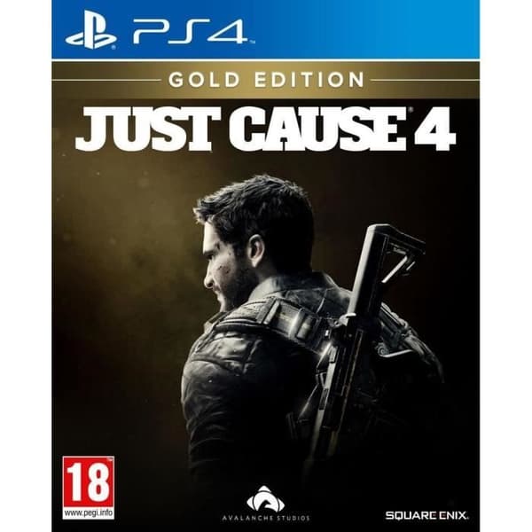JUST CAUSE 4 Gold Edition PS4-spel Vit