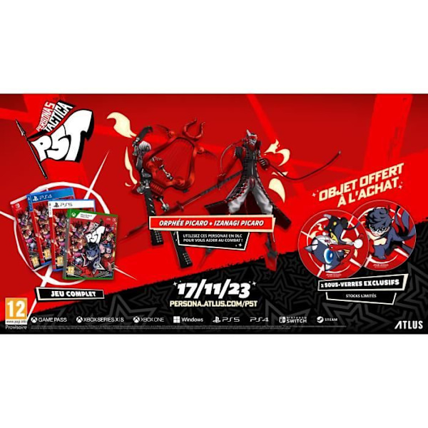 Persona 5 Tactica – PS5-spel