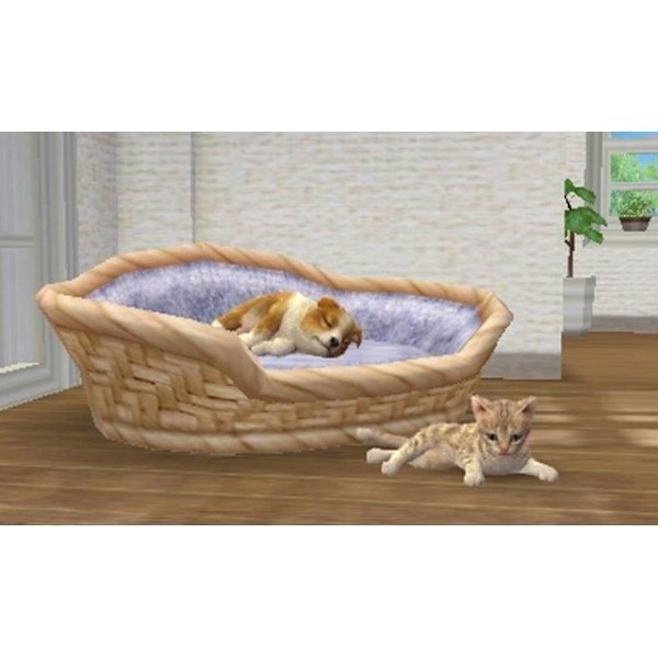 Videopeli - NINTENDO - NINTENDOGS & CATS LELUPUOLLA & UUDET YSTÄVÄT - 3DS - Simulaatio - 3+