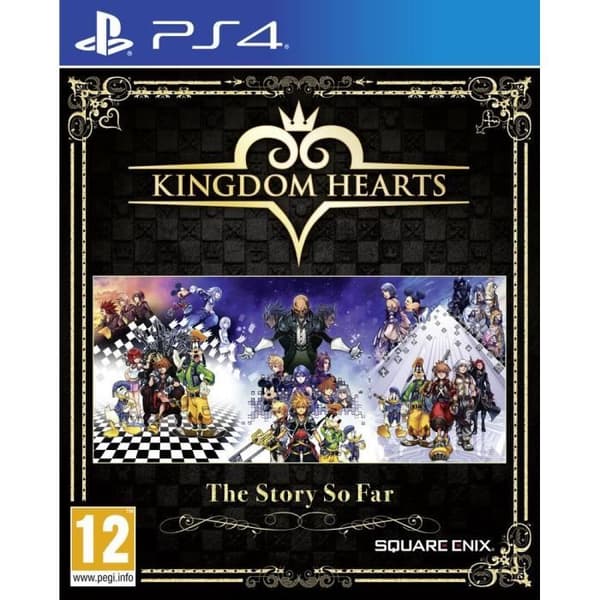 Kingdom Hearts Historien Indtil Nu Spil PS4 Vit