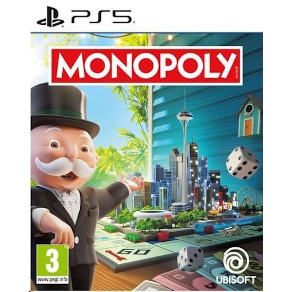 Brettspel - Monopoly - 2024 - PS5 - Onlineläge - Immersiv 3D