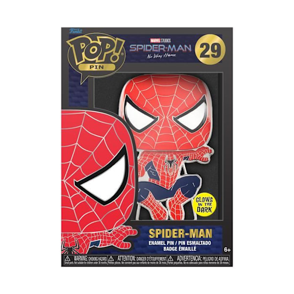 Funko Pop Suuri Emaljipinni - Spiderman - Tobey Maguire Flerfärgad