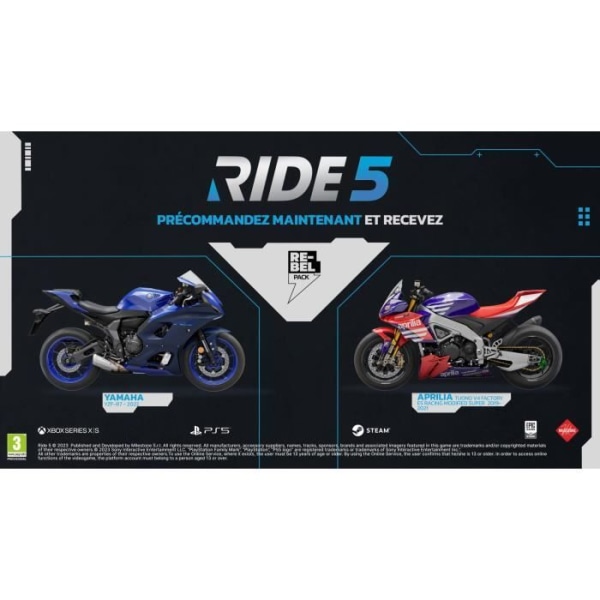 RIDE 5 – PS5-spel