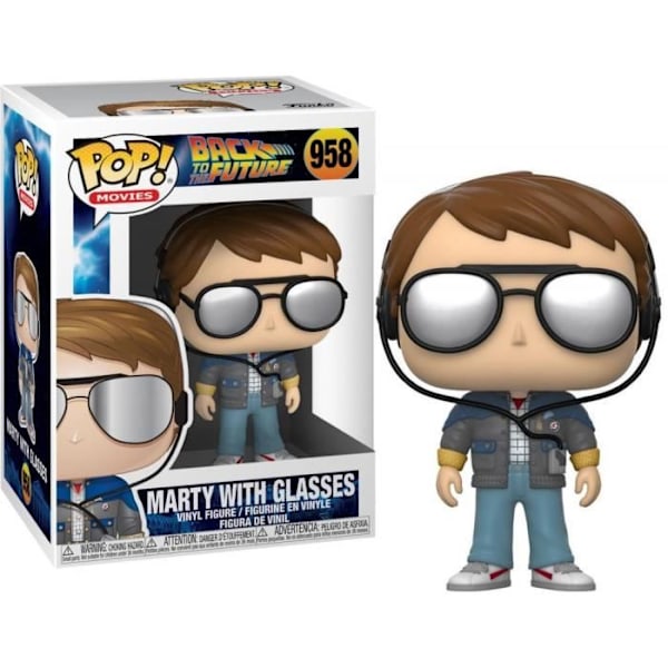 Figuriini TAKAIIN TULEVAISUUTEEN - Bobble Head POP N° 958 - Marty Lasilla