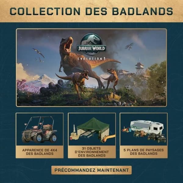 Jurassic World Evolution 3 - PS5 spil