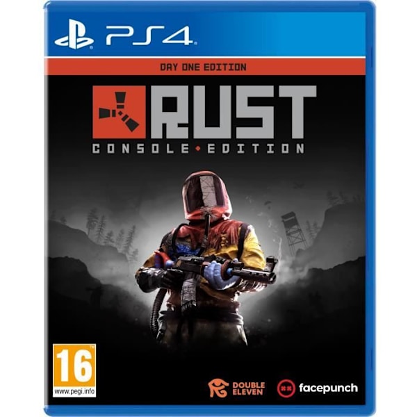 PS4-peli - RUST - Day One Edition - Selviydy nälkää, janoa, elementtejä ja vihamielisiä voimia vastaan