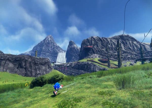 Sonic Frontiers-Peli-PS4 Vit