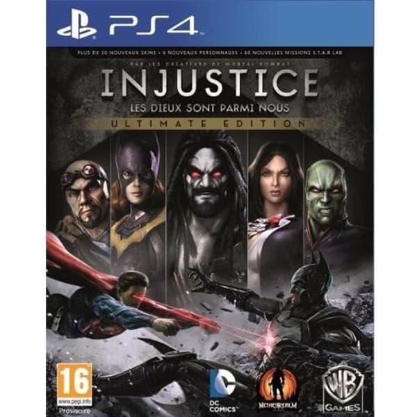 Injustice - Gods Among Us - Ultimate Edition - PS4-spel Vit
