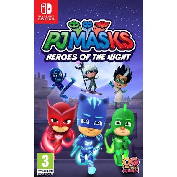 Nintendo Switch -peli - PJ Masks: Heroes of The Night (Nintendo Switch)