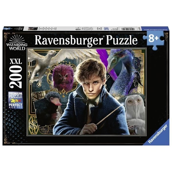 Pussel 200 p XXL Fantastic Beasts av Norbert Scamander - Ravensburger