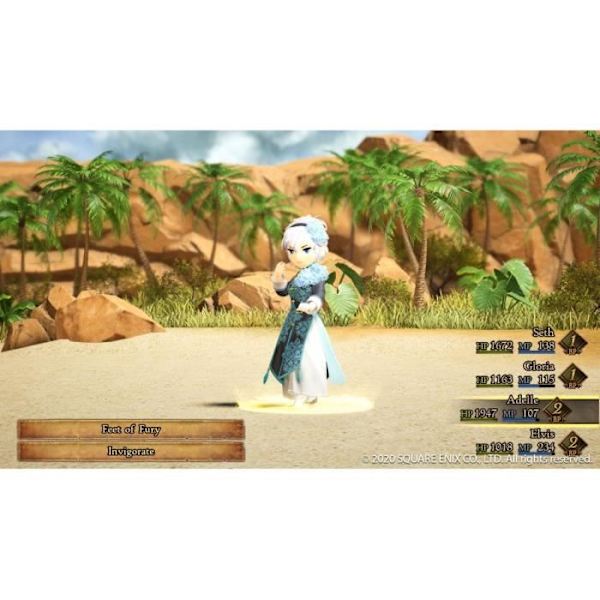Bravely Default II • Nintendo Switch-spel Vit