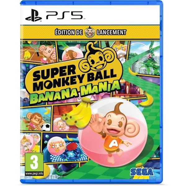 Super Monkey Ball: Banana Mania - Launch Edition PS5 -spil