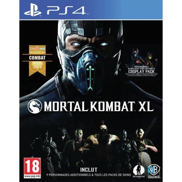 Mortal Kombat XL Complete Edition PS4 -peli Vit