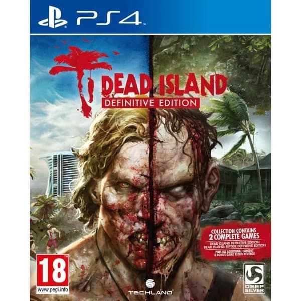 Dead Island Definitive Edition PS4-spel Vit