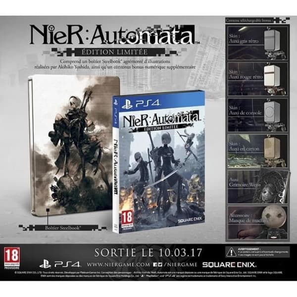 Nier Automata Edition Day One Spil PS4 Vit