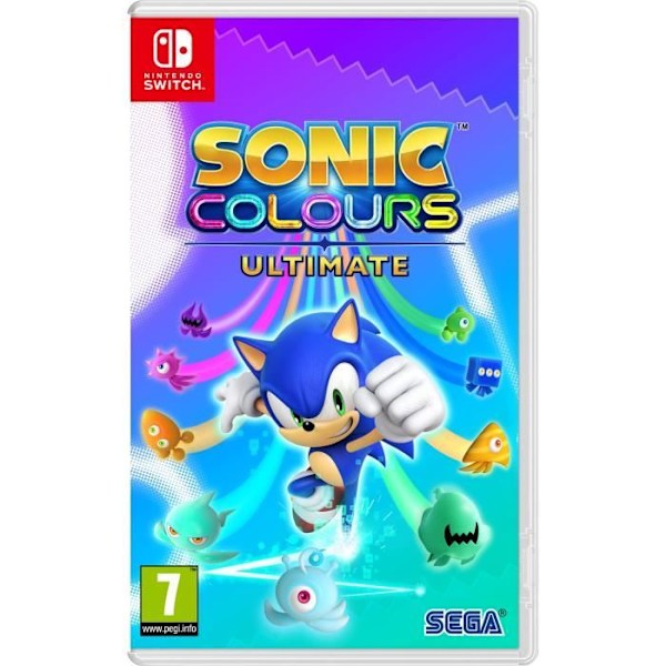 Sonic Colors Ultimate Game Switch -kytkin Vit