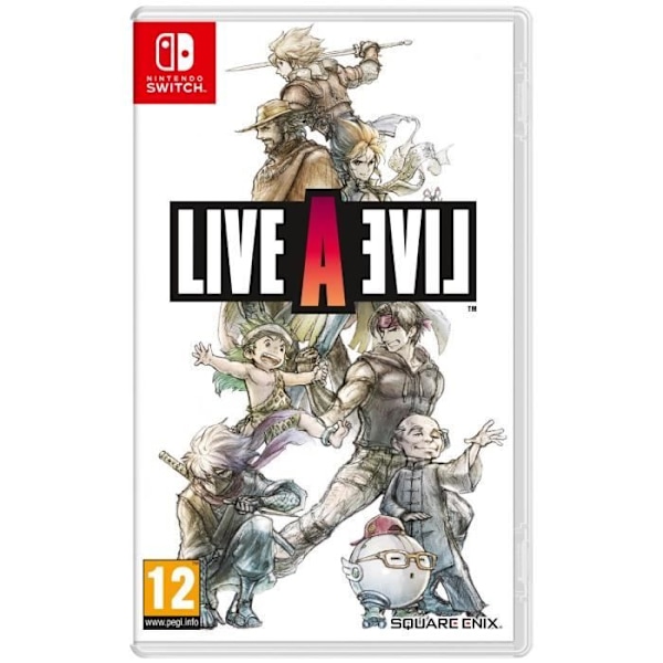 Live A Live • Nintendo Switch-spel Vit