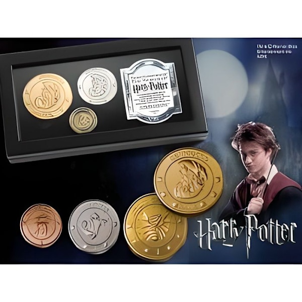 Harry Potter samlarspel - Replika av Gringotts Goblins bitar - Noble Collection