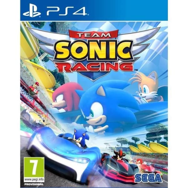 Team Sonic Racing Spil PS4 Vit