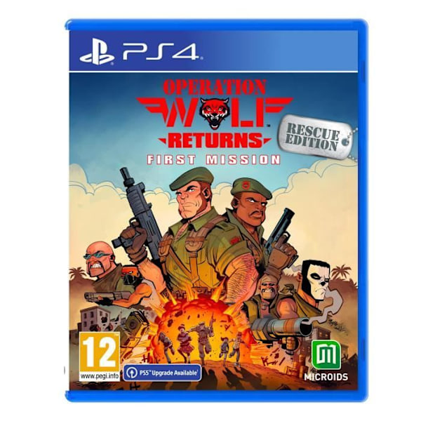 Operation Wolf Returns: First Mission PS4-peli Flerfärgad