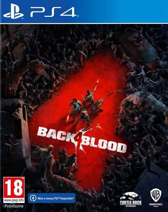 PS4-spil - Back 4 Blood - Importversion - Spilbart på fransk - Skydespil - FPS