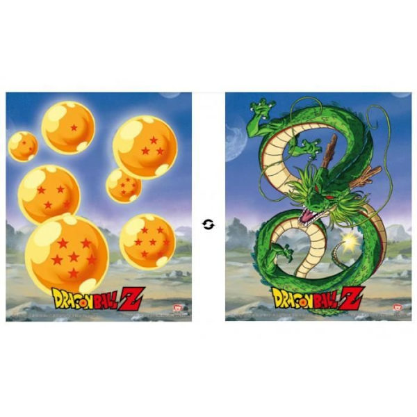 Dragon Ball Z - 3D linssimainen juliste Shenron valloilleen 28,7 x 23,5 cm Flerfärgad