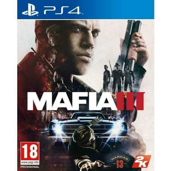 Mafia III-spel - PS4 - Action - 18+ - Hangar 13 - oktober 2016