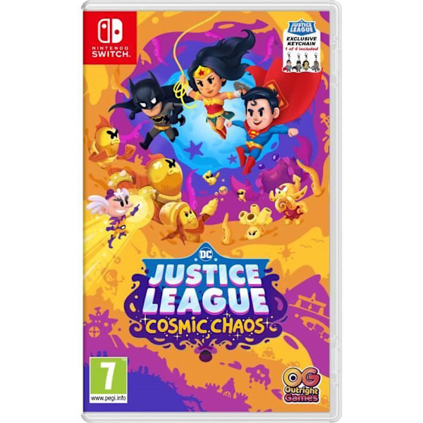 DC JUSTICE LEAGUE: COSMIC CHAOS - Videopeli - Switch - Aikuinen - Mixed