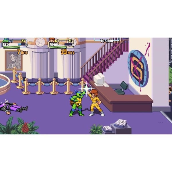 Videospel - Silverline - TMNT Shredders Revenge - Ultimate Edition - Nintendo Switch - Action 1-4 spelare Flerfärgad