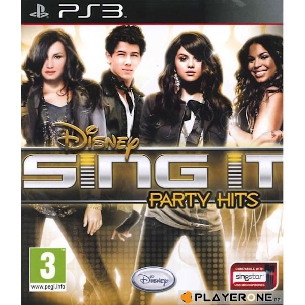 Musikaalinen Videopeli - Disney - Laula se Juhlahitit 3 - PS3 - Moninpeli - Disney-hitit