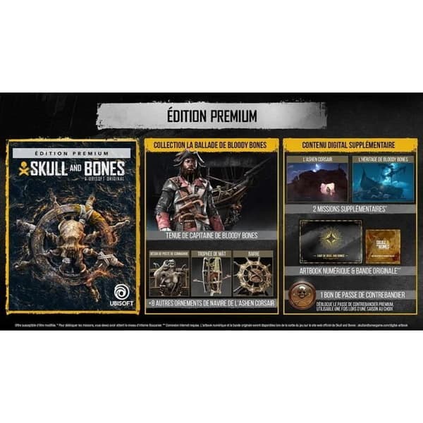 Skull & Bones - Premium Edition PS5 Spil